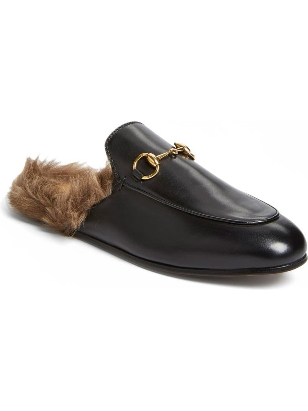 Gucci Princetown Genuine Shearling Loafer Mule (Women) - Picture 1 of 7